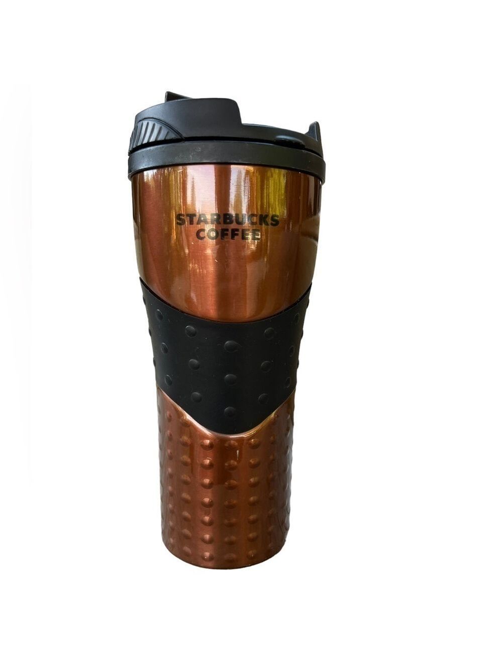 Starbucks Copper Brown Stainless Steel Tumbler 16oz